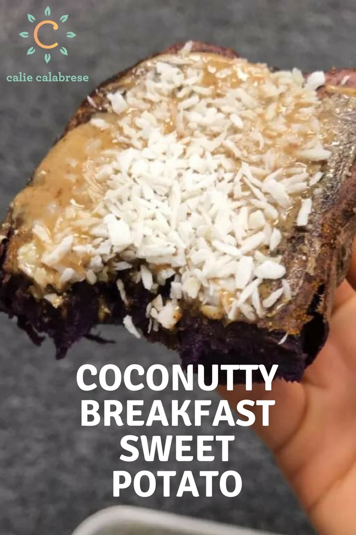 Coconutty Breakfast Sweet Potato