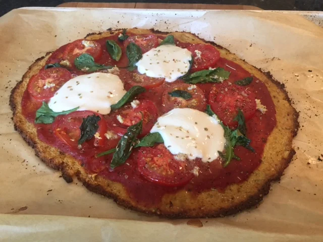 Completed Cauliflower Pizza