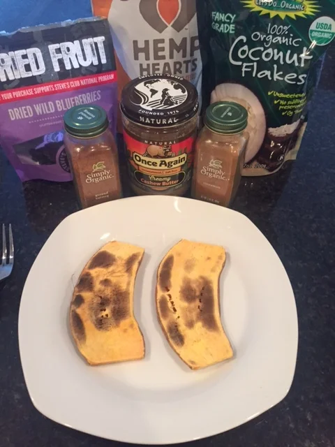 Sweet Potato Toast Recipe Ingredients