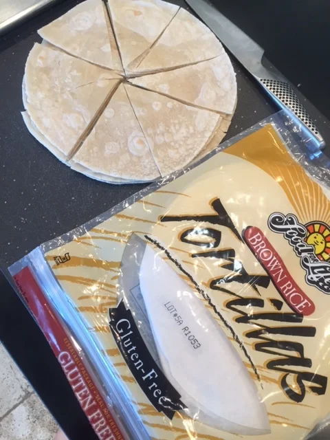 Homemade Gluten Free Tortilla Chips
