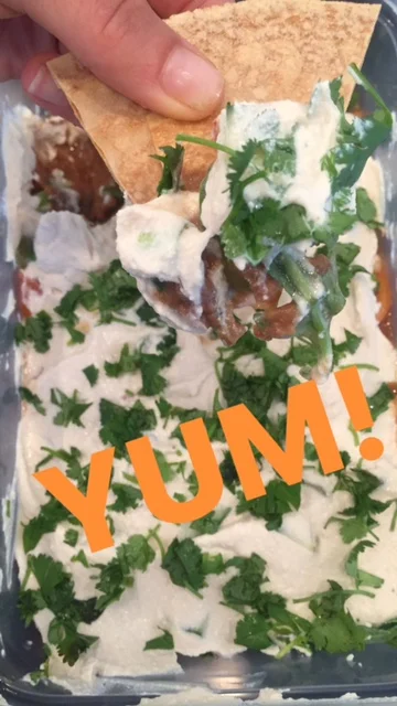 8 Layer Vegan Dip with Homemade Tortilla Chips Home Recipe