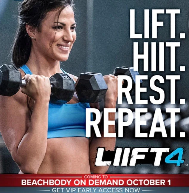 Lift, HIIT, Rest, Repeat, LIIFT4 coming to Beachbody On Demand October 1.