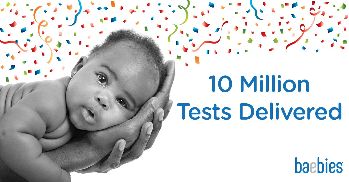First Flight graduate, Baebies Reaches Milestone of 10 Million Newborn Screening Tests Delivered