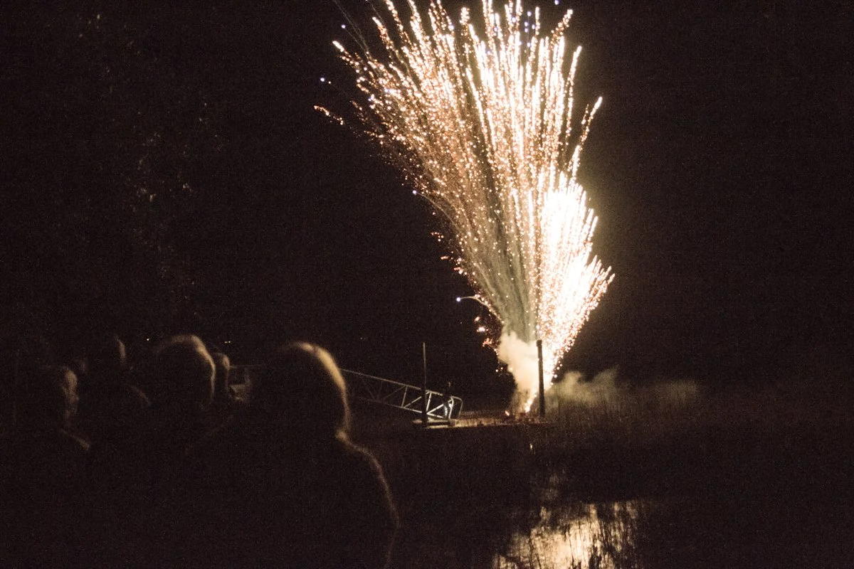 New Years Eve celebrations at the River Cabin