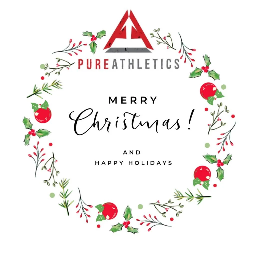 🎄✨ Merry Christmas &amp; Happy Holidays from Pure Athletics! ✨🎄

We&rsquo;re so grateful for our incredible community-your energy, commitment, and support are what make Pure Athletics feel like home. Thank you for showing up, working hard, and trus