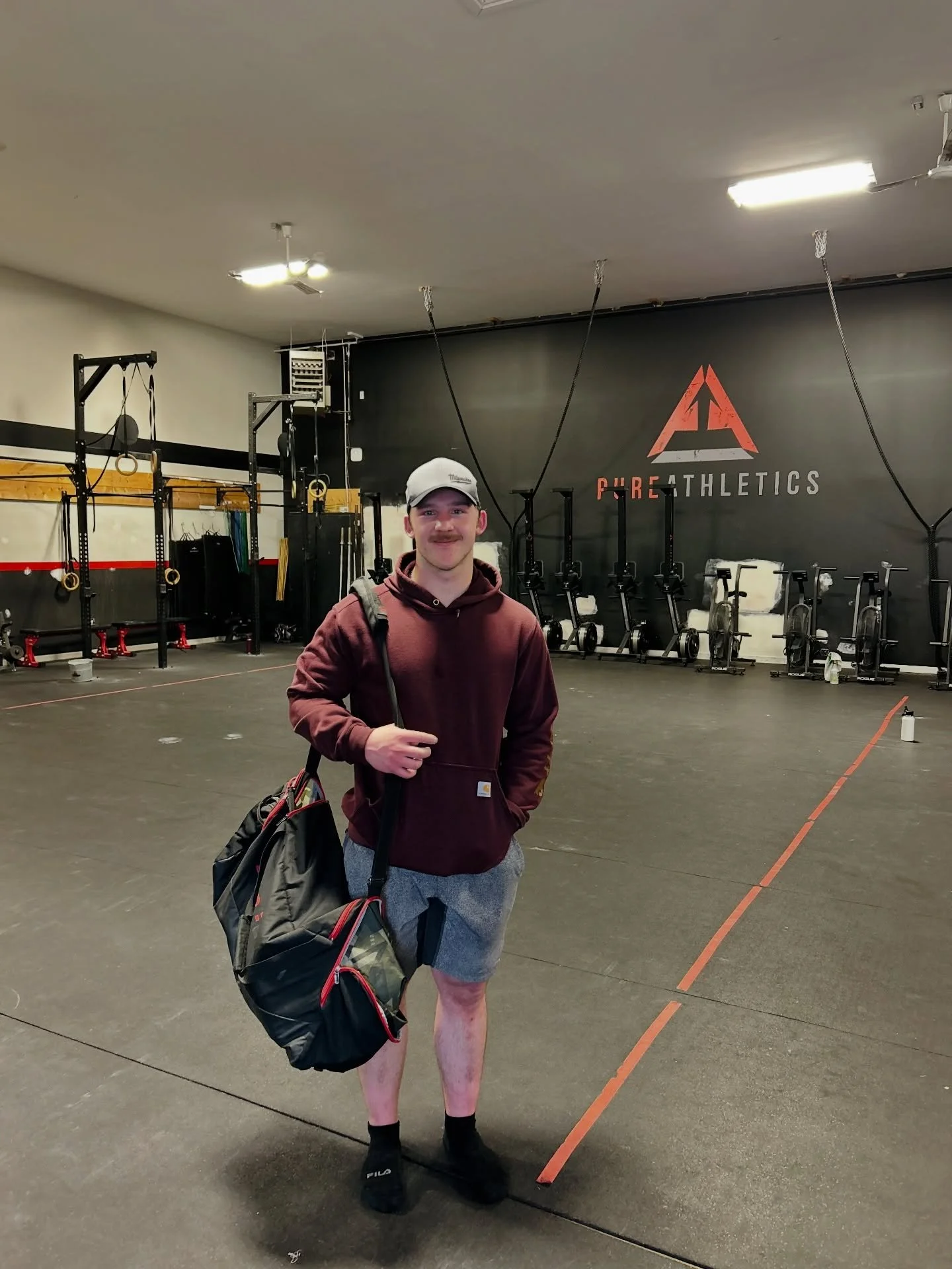 So many reasons to love the holidays. One of our favourites is Carson joining some classes when he&rsquo;s back in town. Always smiling, always stronger than the last time. 🔥🤘🏼

#PureAthletics #GymCommunity #YPA