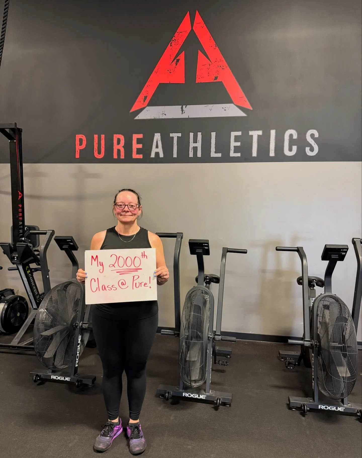 2000 classes is an amazing milestone - but if you know Erin, you know it&rsquo;s about more than just the workouts.

It&rsquo;s the friendships, the laughs, and the squad that shows up beside her every day.

She may complain about the workout, but sh