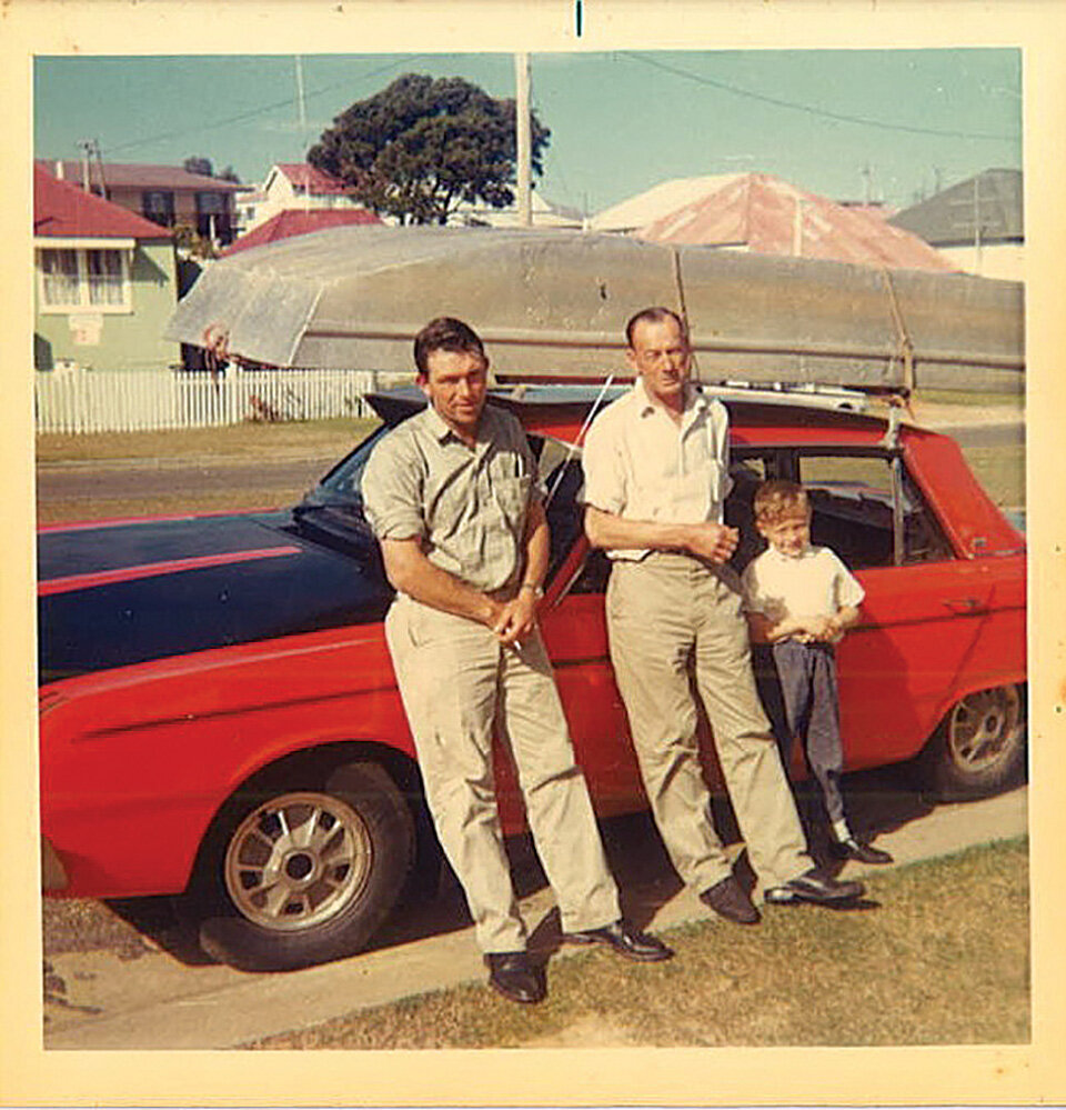 nost_7_With the 'tinnie' strapped to the roof, the boys are on their way to Yamba..jpg