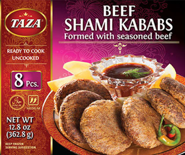 Taza Beef Shami Kabab 8pcs (12.8oz).jpg