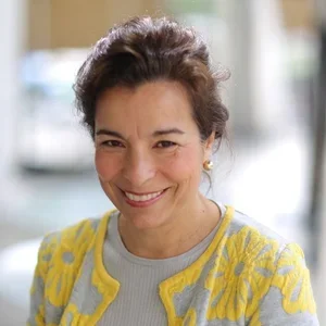 Cristina Amorim Former Genentec h Executive  Cristina is a vi sionary executi ve in the Pharma/Biotech sector. She has 30+ years of strategy deployment experience in global Environmental Health & Safety (EHS), Climate/Decarbonization, Sustainab