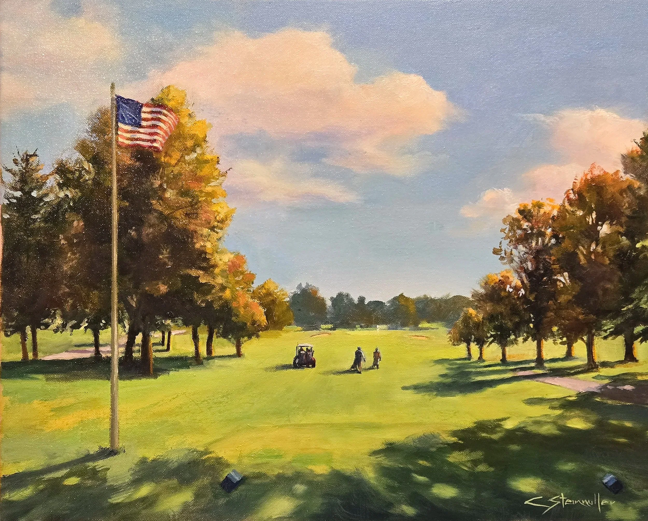 Foursome on Hole 1