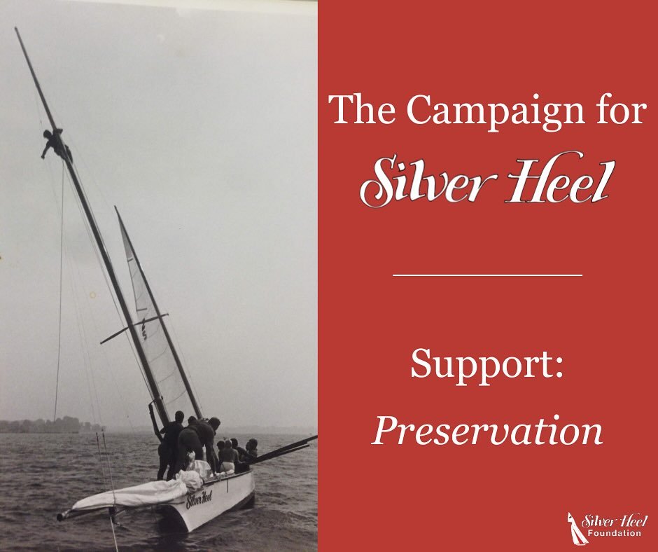 On this Giving Tuesday, please consider donating to the Silver Heel Foundation. Each donation makes an incredible impact in supporting our preservation of the 123-year-old Silver Heel, the heritage of log canoe sailing on the Eastern Shore, and the 5
