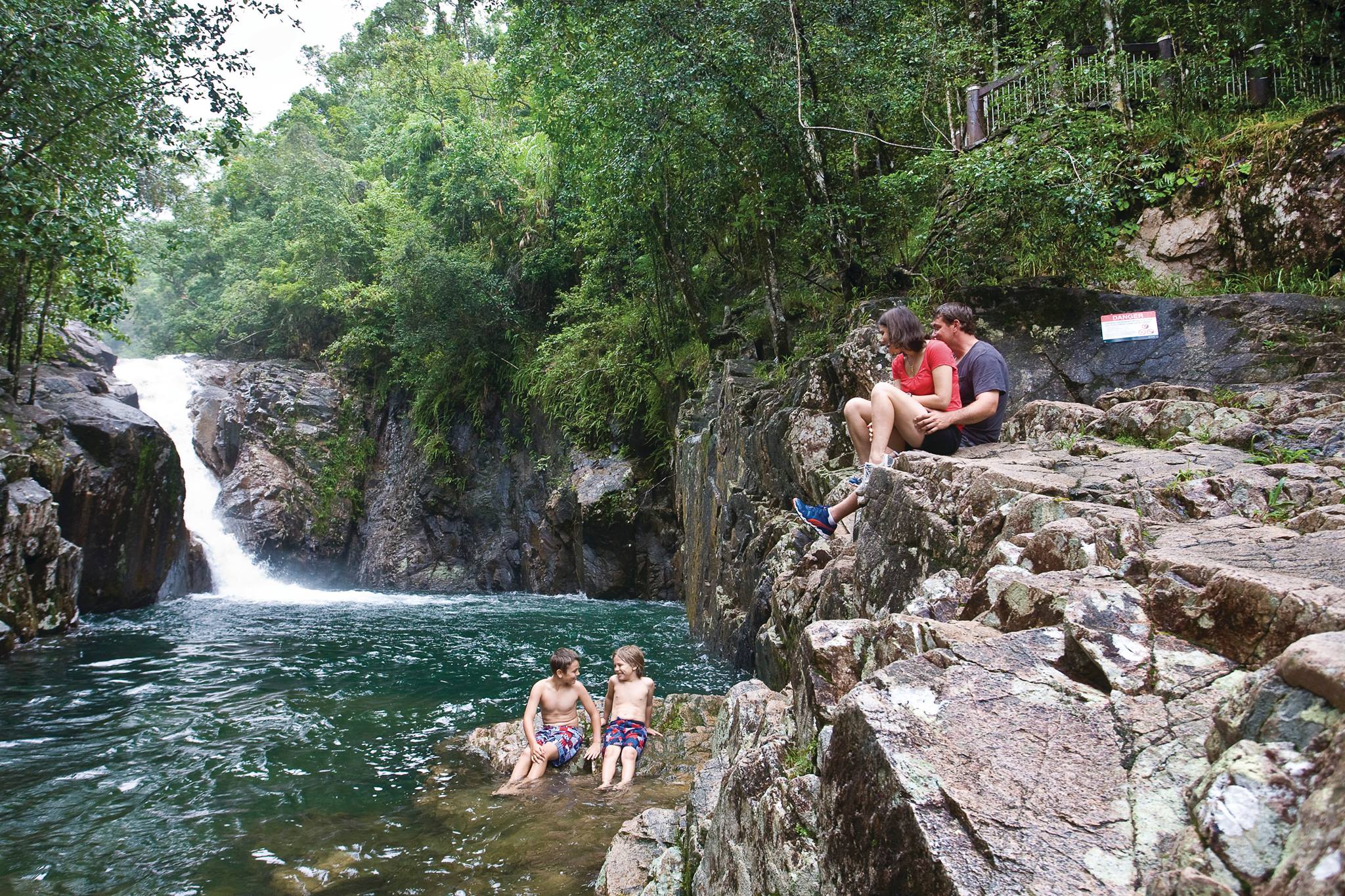  swimming hole at Finch Hatton 