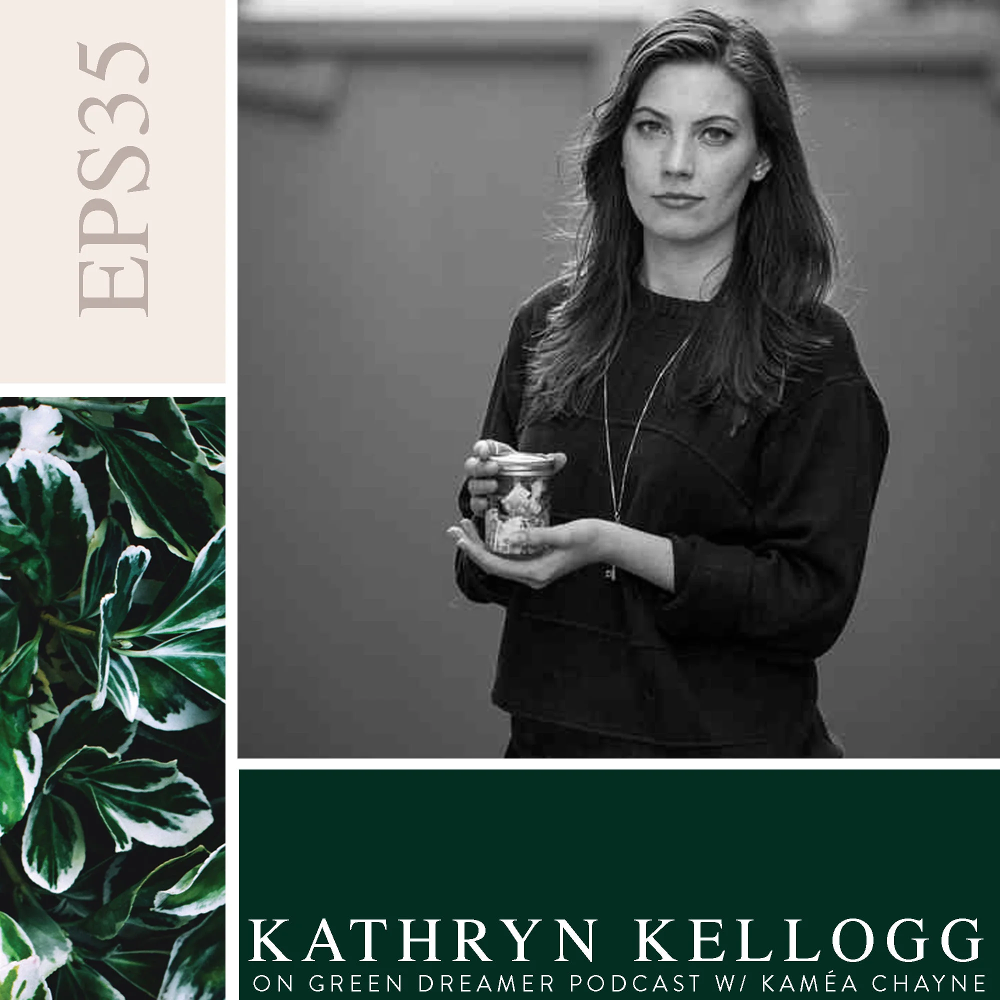 35) BW Kathryn-Kellogg-of-Going-Zero-Waste-Planet-or-Plastic-talks-Sustainability-on-Green-Dreamer-Podcast-with-Kaméa-Chayne.jpg
