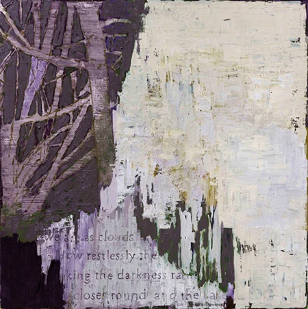 Untitled (O.T.T.W.W.), 2017, 200 x 200cm, olie på lærred