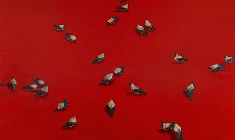 Michael Kvium: The Feast. 2007