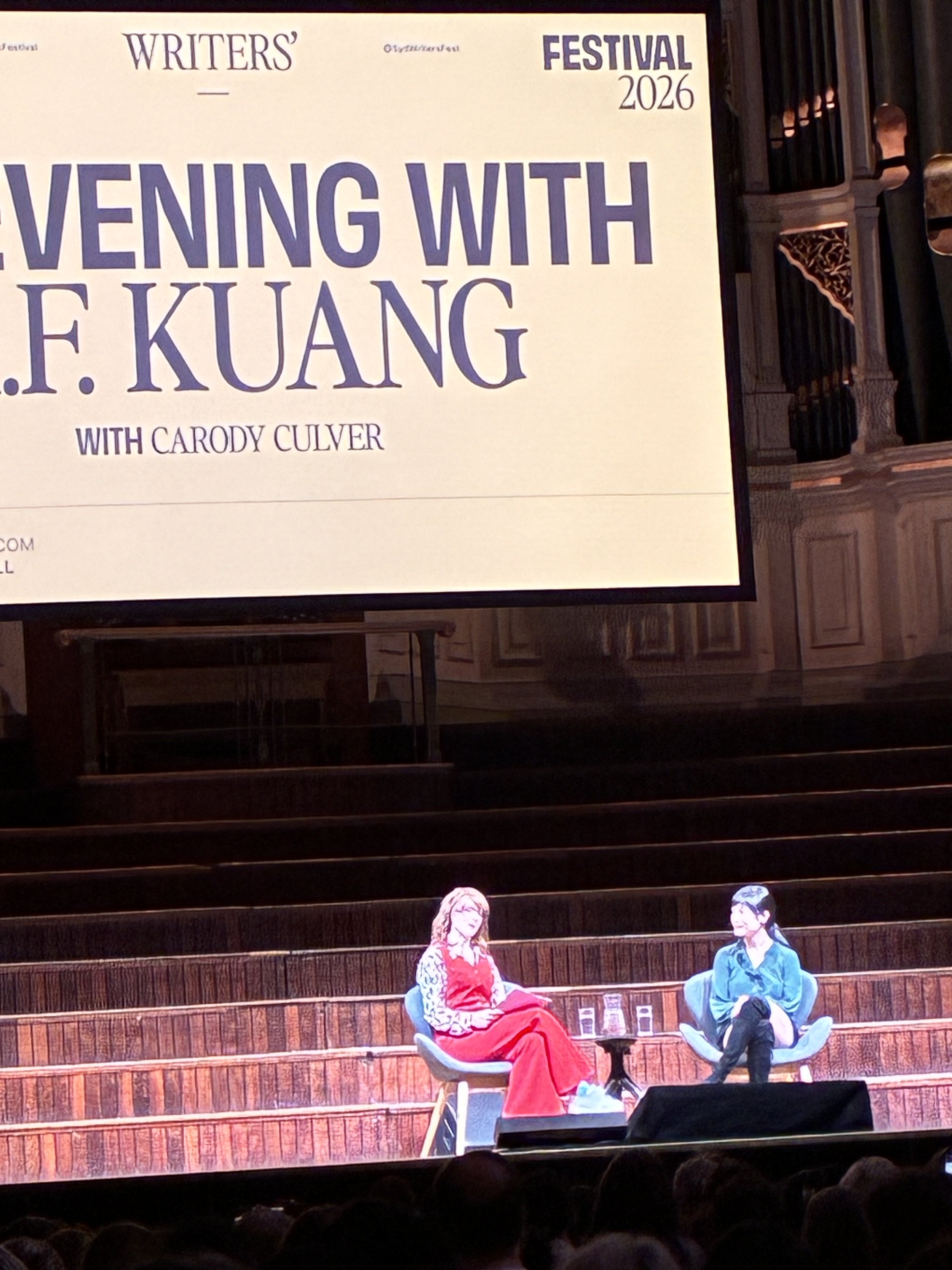 An evening with R.F. Kuang - Sydney Writers' Festival 2026