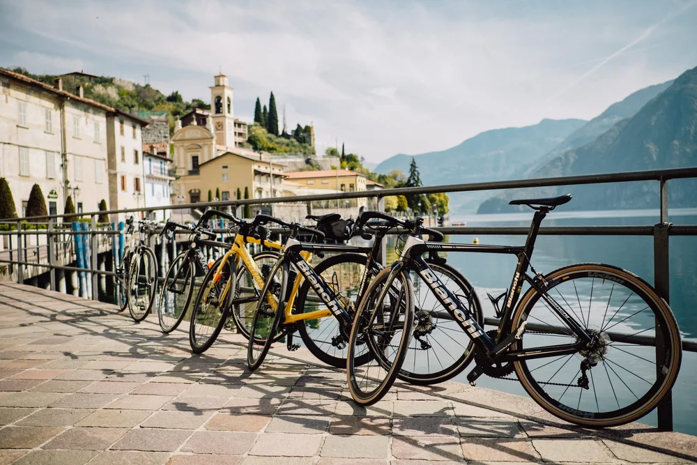 gravel and road bikes
