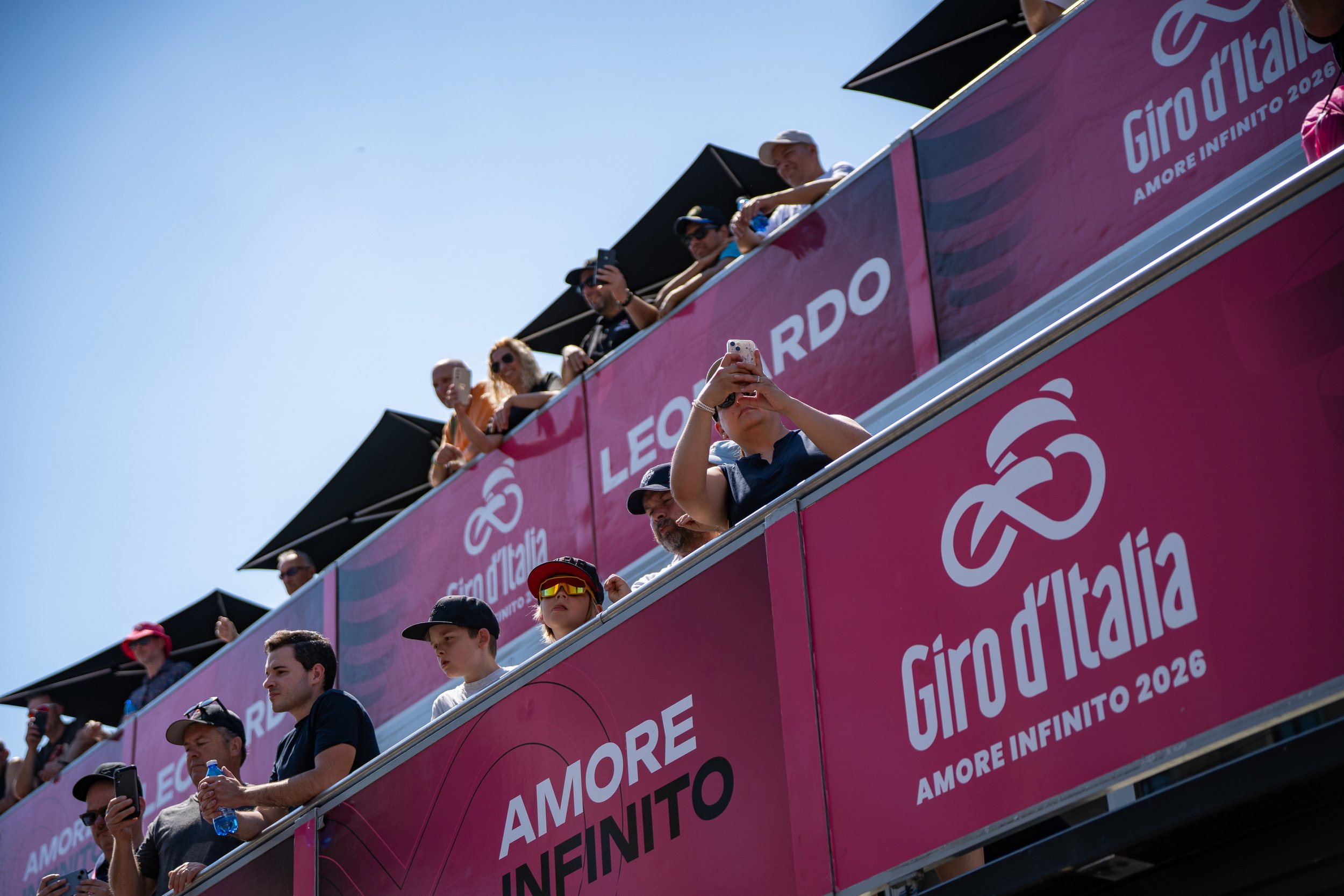 Giro d'Italia VIP hospitality start and finish line