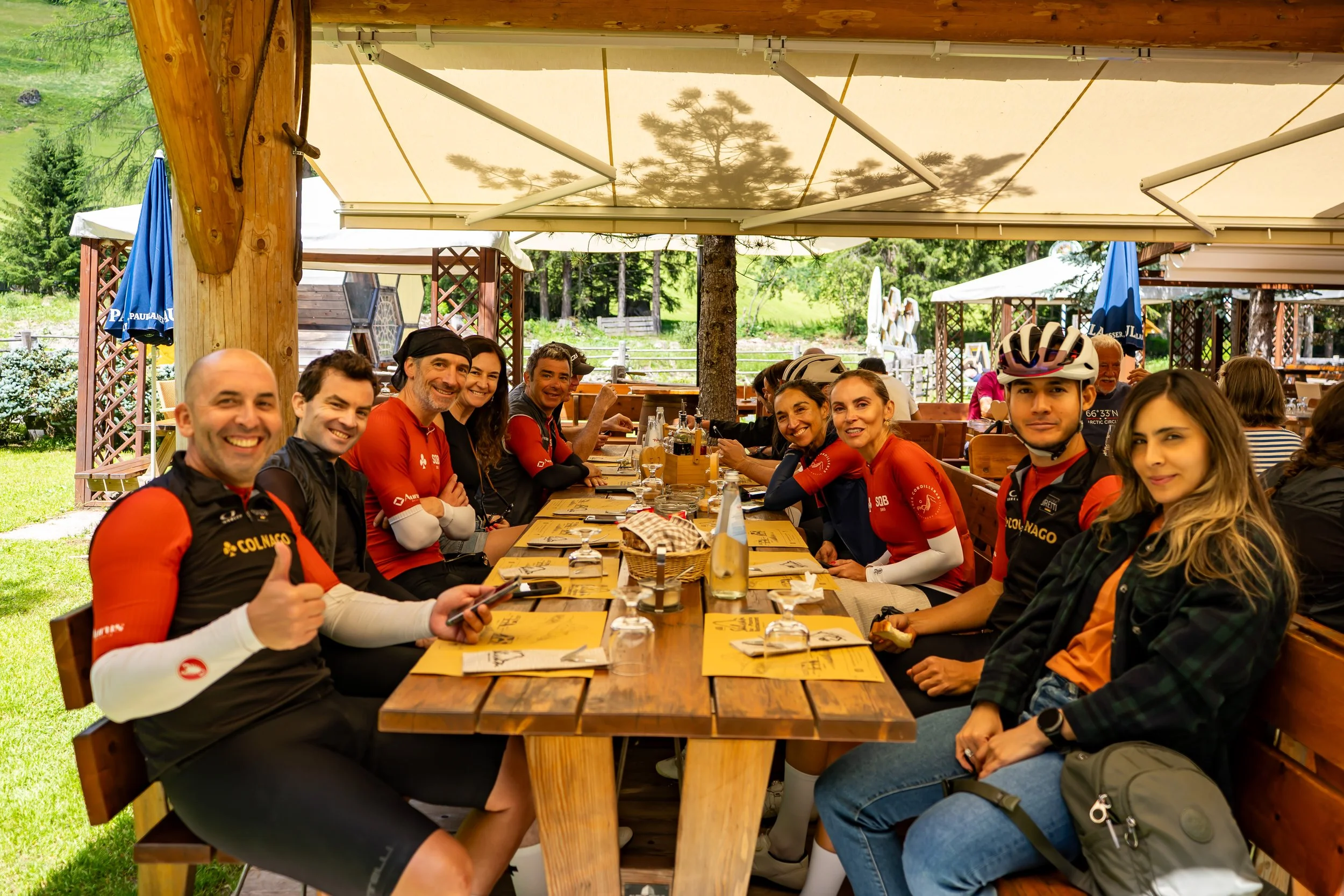 Beyond the ride in the Italian Alps