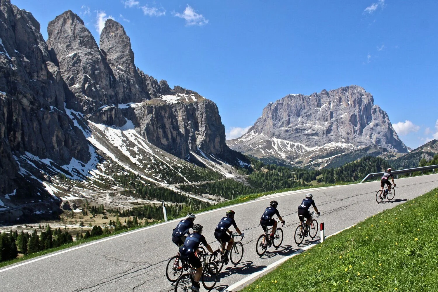 Cycling through northern Italy
