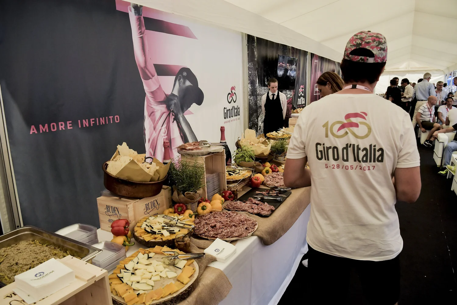 Cycling through the legendary mountain landscapes of the Giro d'Italia