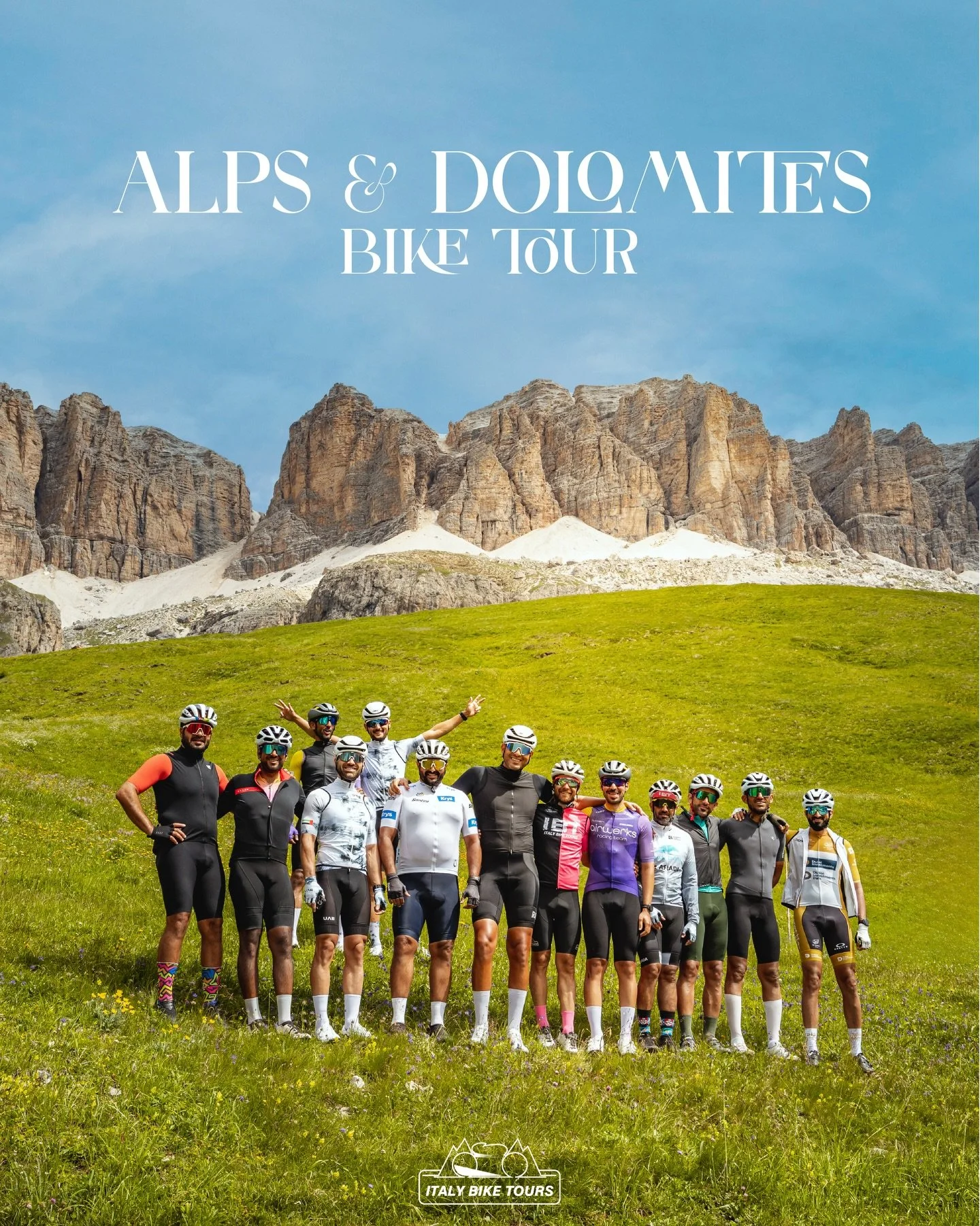 Our best selling tour: The best of Alps &amp; Dolomites✨⛰️
Dreaming of majestic mountains, legendary climbs, and endless views? This is it , our Alps &amp; Dolomites cycling tour is 10 days of pure alpine magic: from iconic passes like Stelvio, Fedai