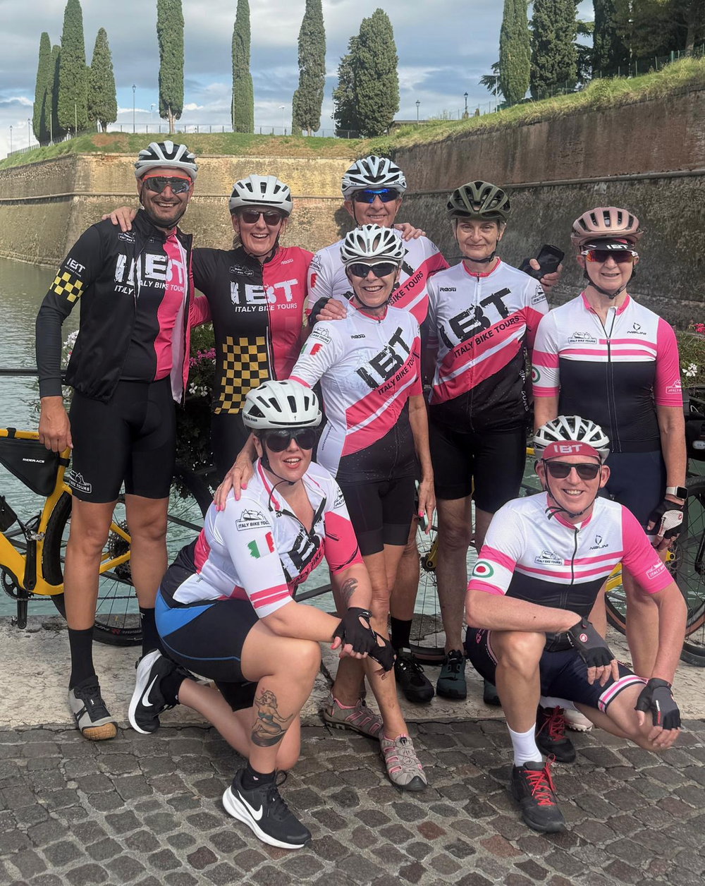 Rebecca during an Italy Bike Tours holiday