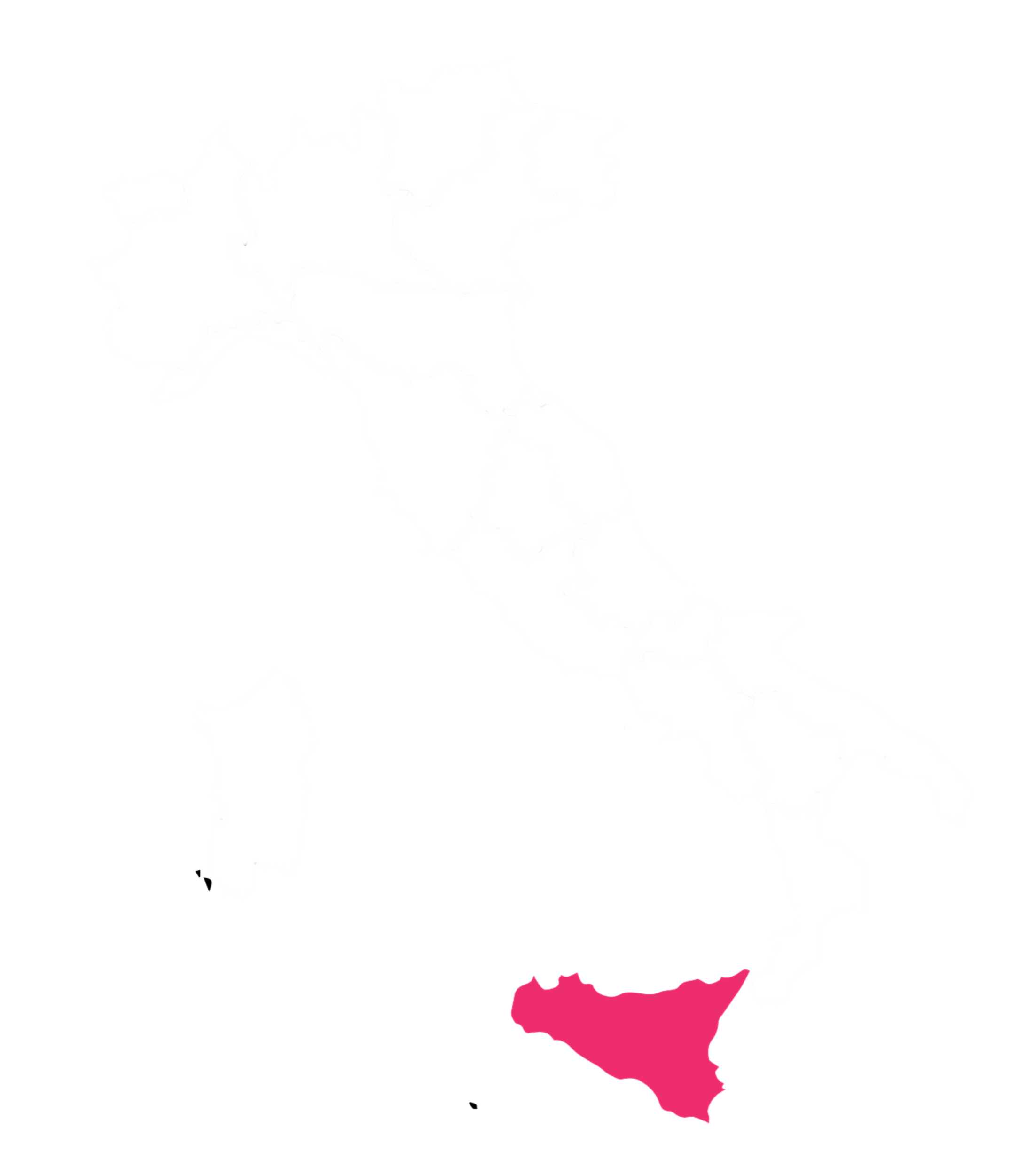 Map of Italy with Lombardy highlighted