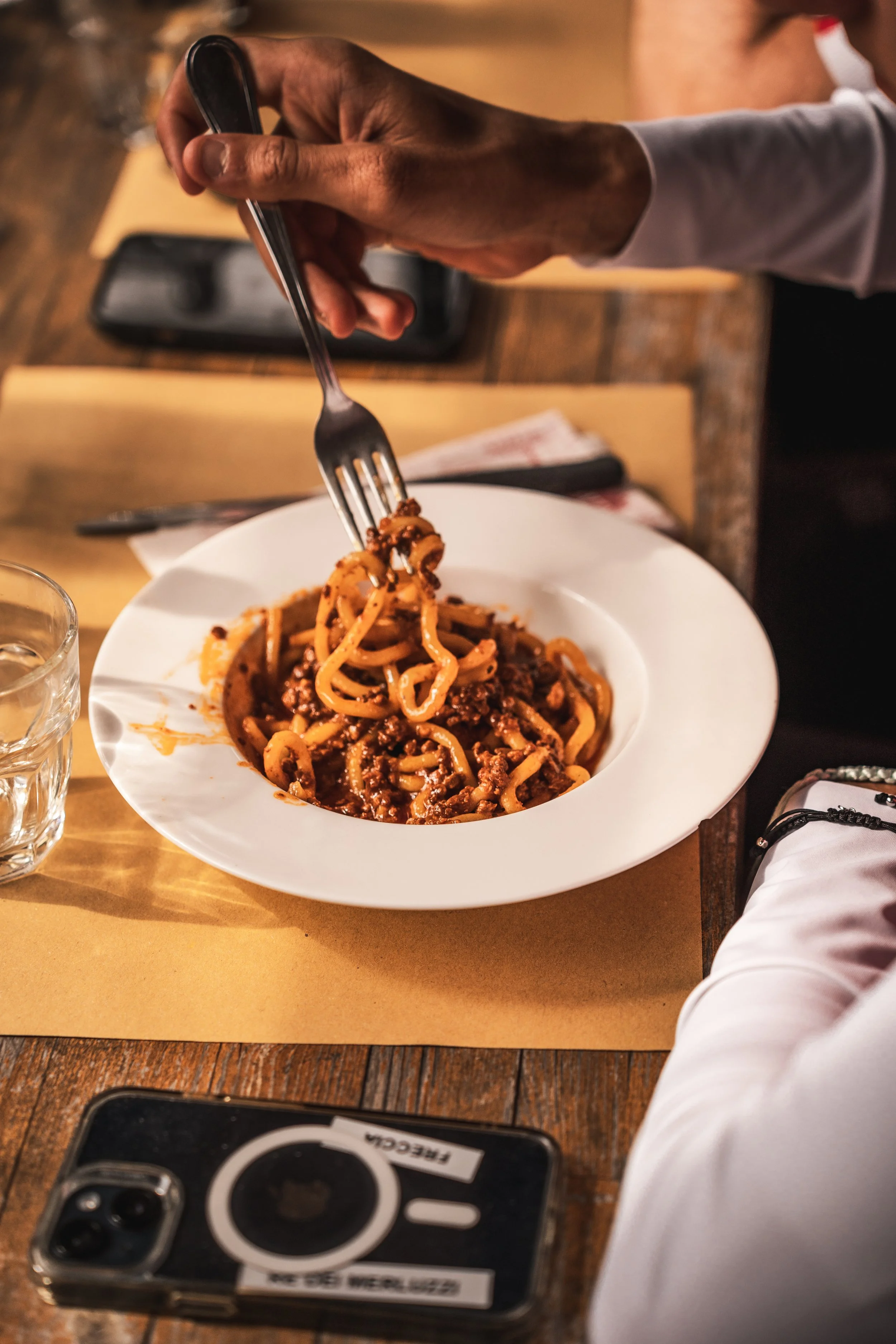 eating in tuscany