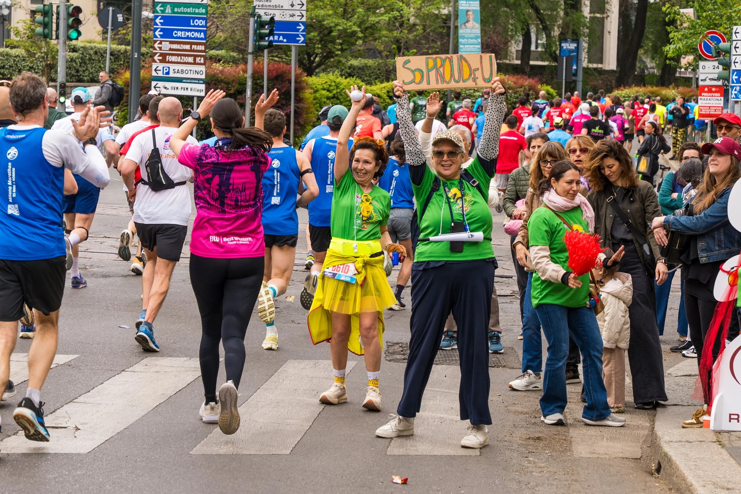 Non runners Milano Marathon