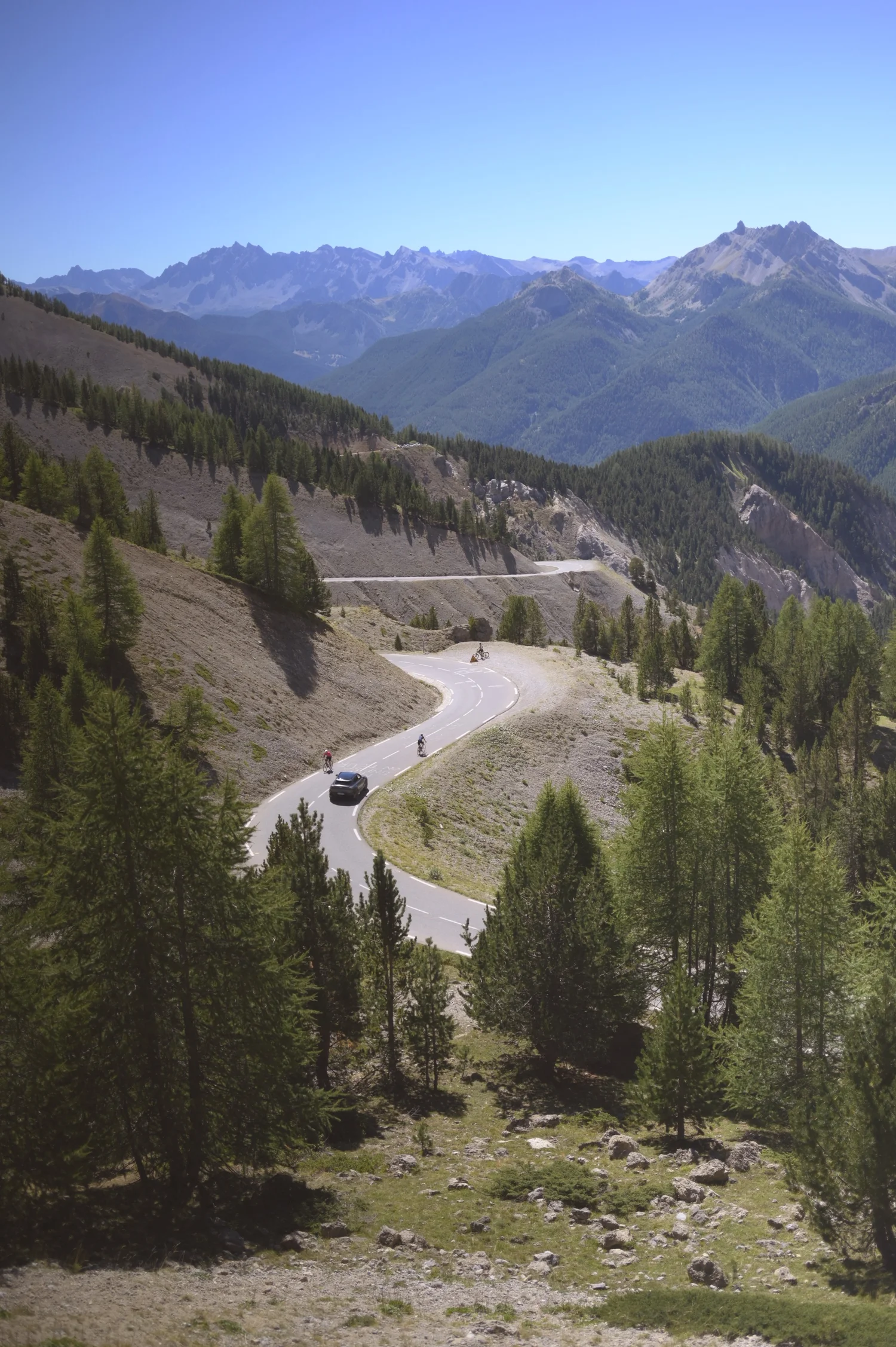 Cycling in French Alps