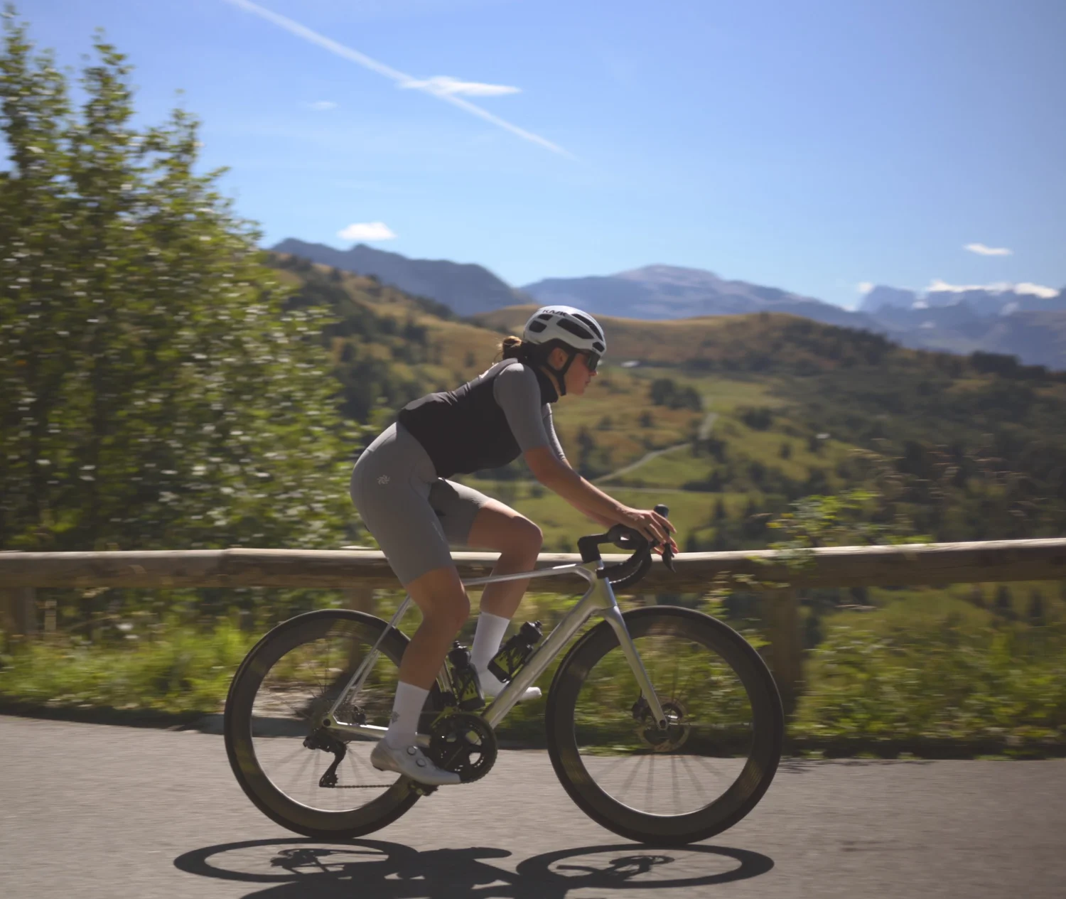 Cycling in the French Alps