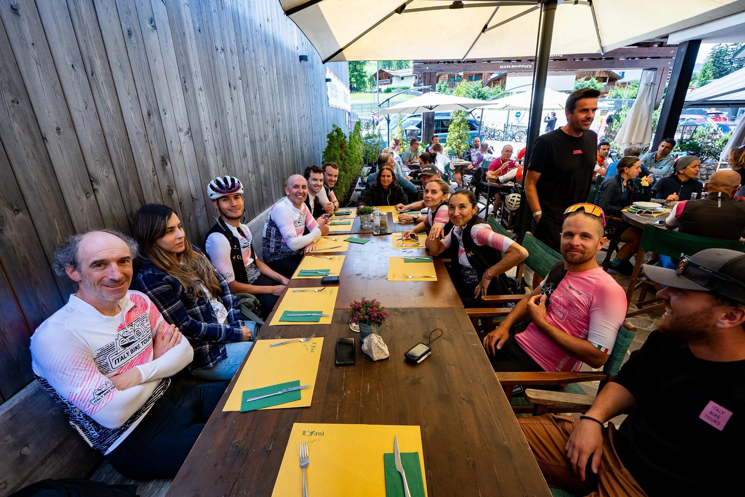 Lunch in the Dolomites