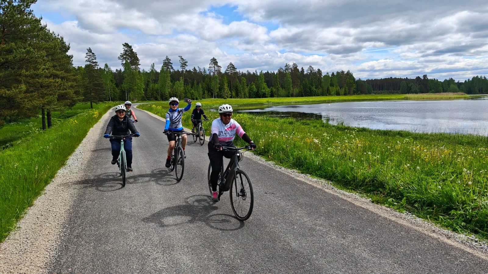 cycling tour in the Baltics