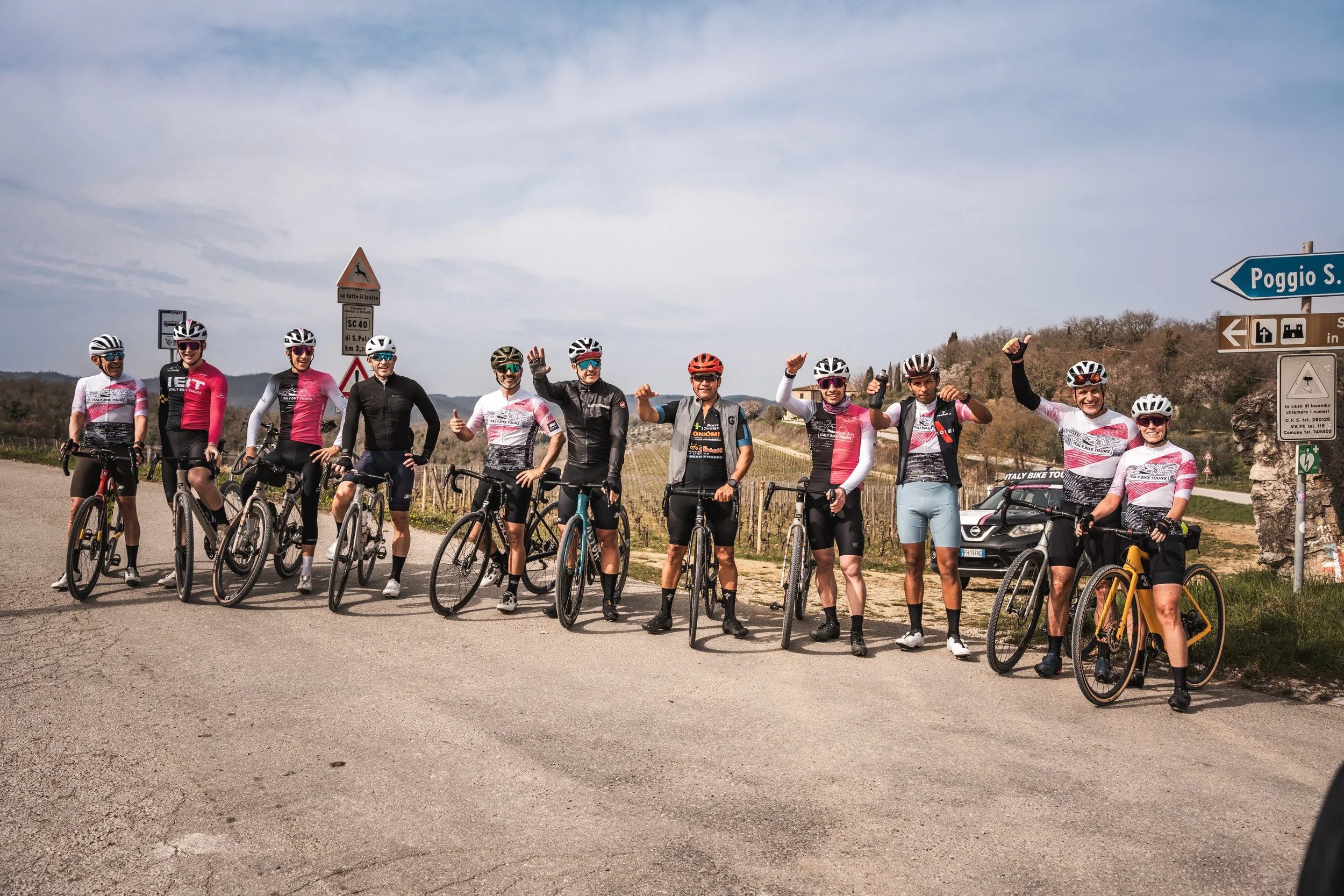 Tour bike rental in Italy