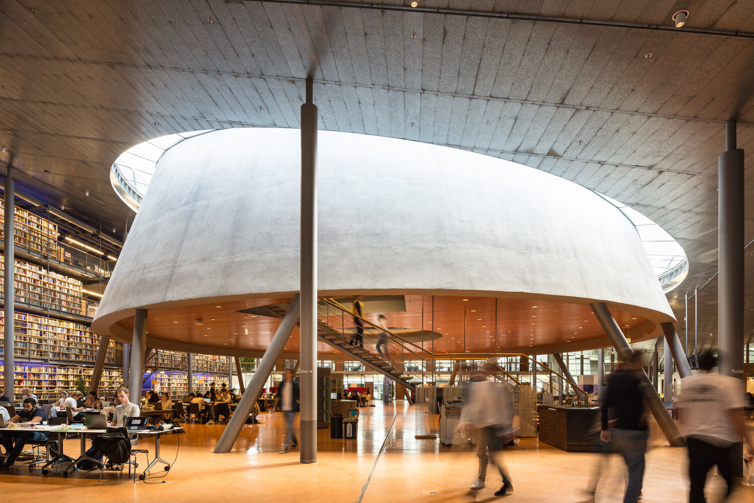 TU Delft library, for Mecanoo — Greg Holmes Architectural Photographer  United Kingdom