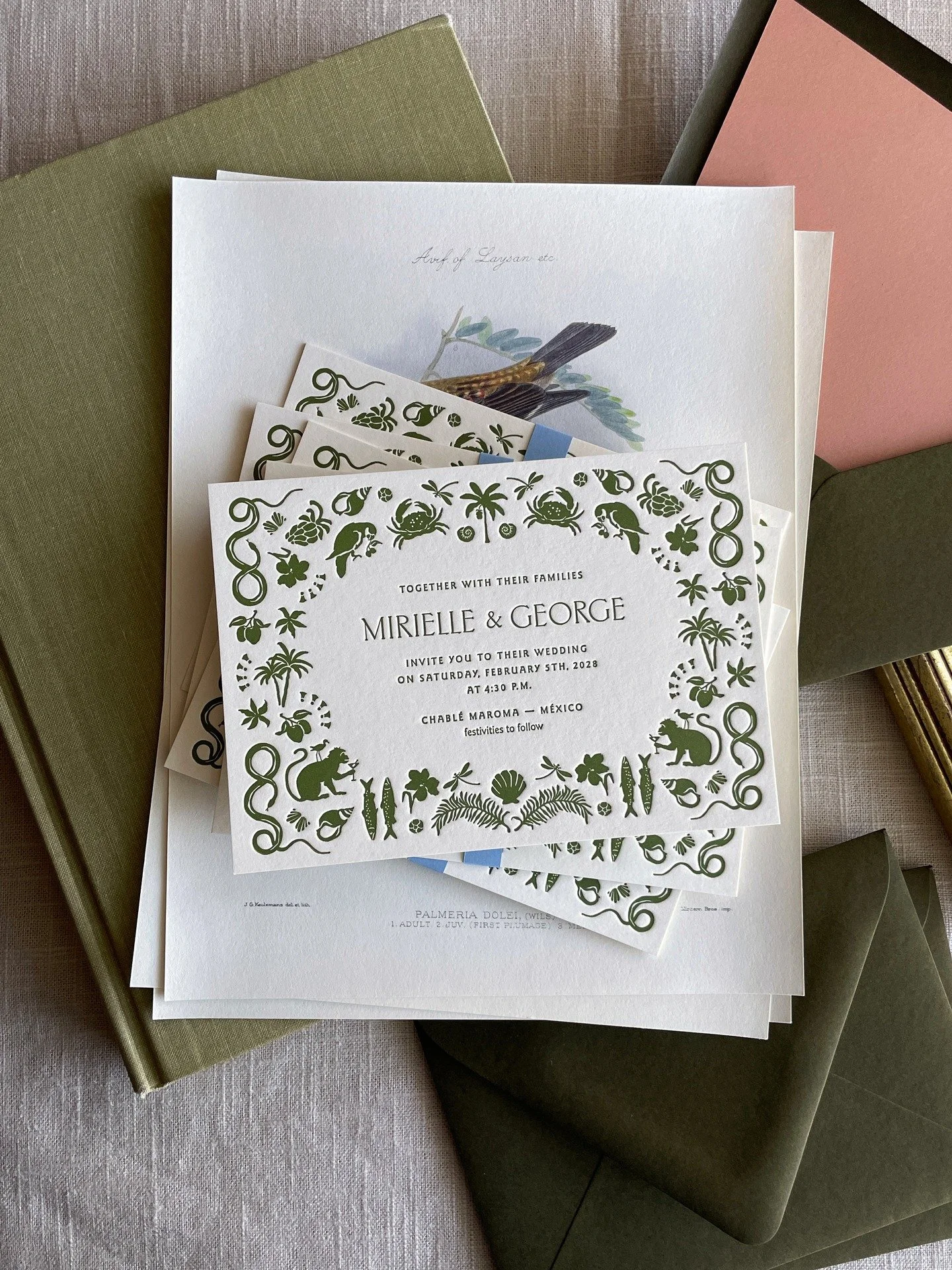 Quetzal - the first of six new collection designs rolling out over the coming weeks. ✨

Quetzal is offered as is or customized through a range of upgrades. A menagerie element can be swapped for something more personal or suited to your venue, or a c