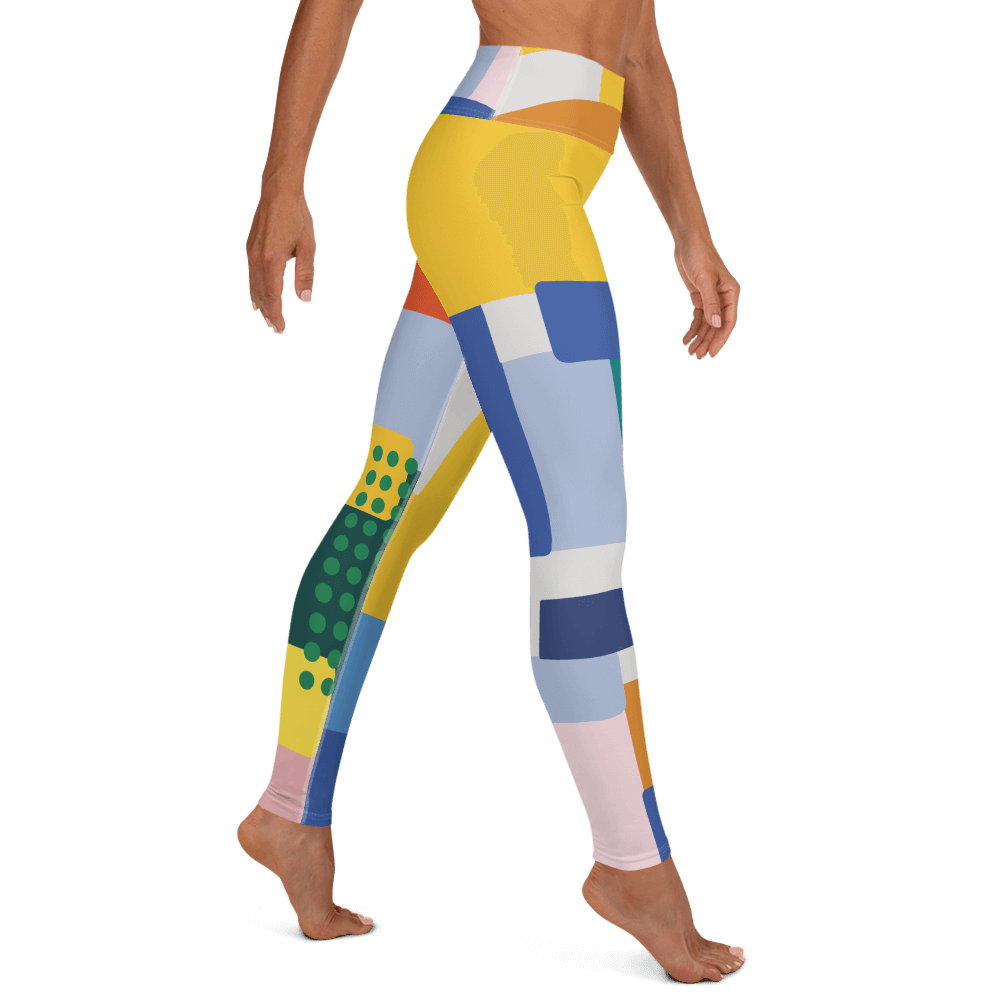 High Waist Yoga Leggings by Jessie Zhao 