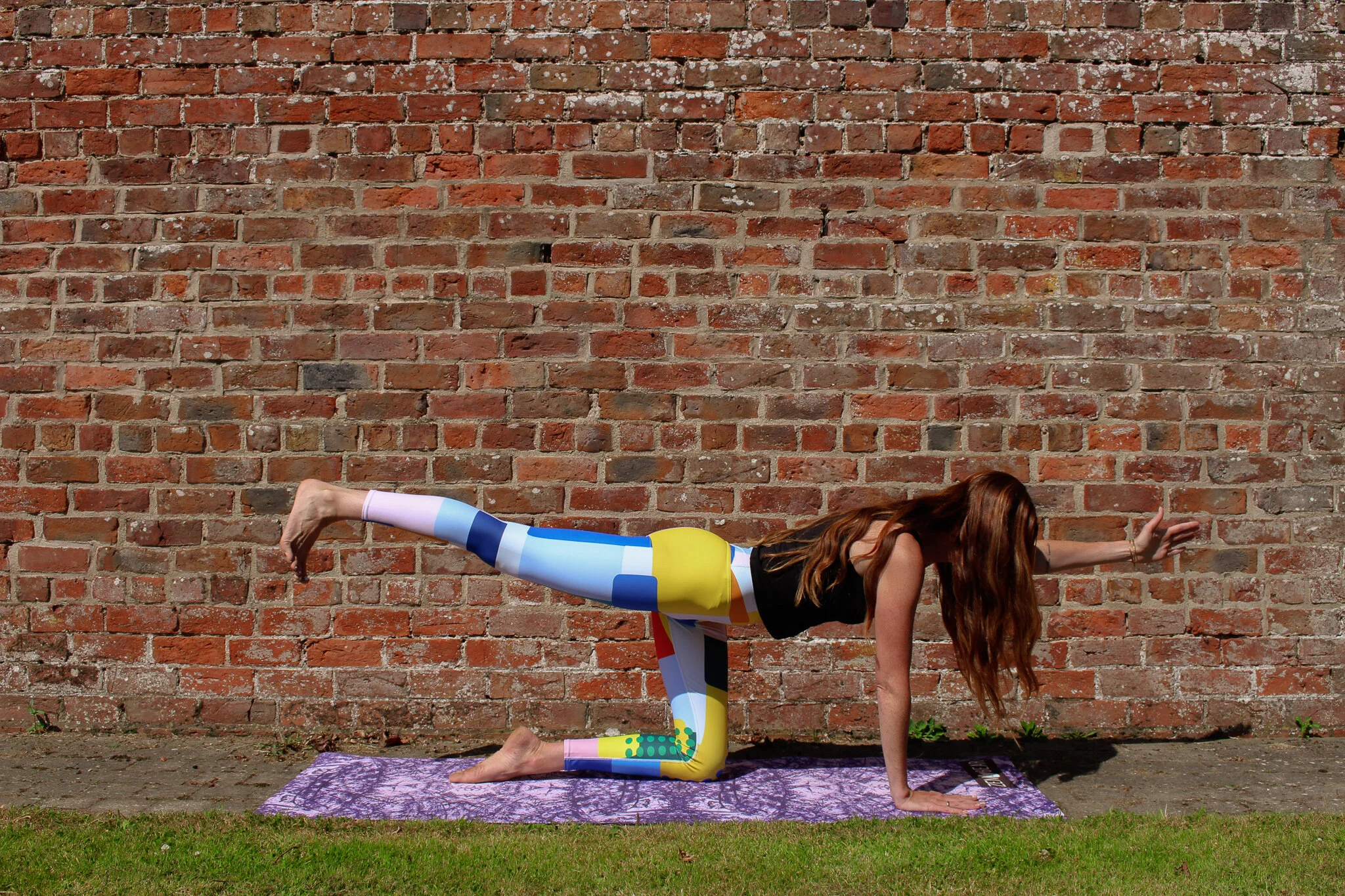 High Waist Yoga Leggings by Jessie Zhao 