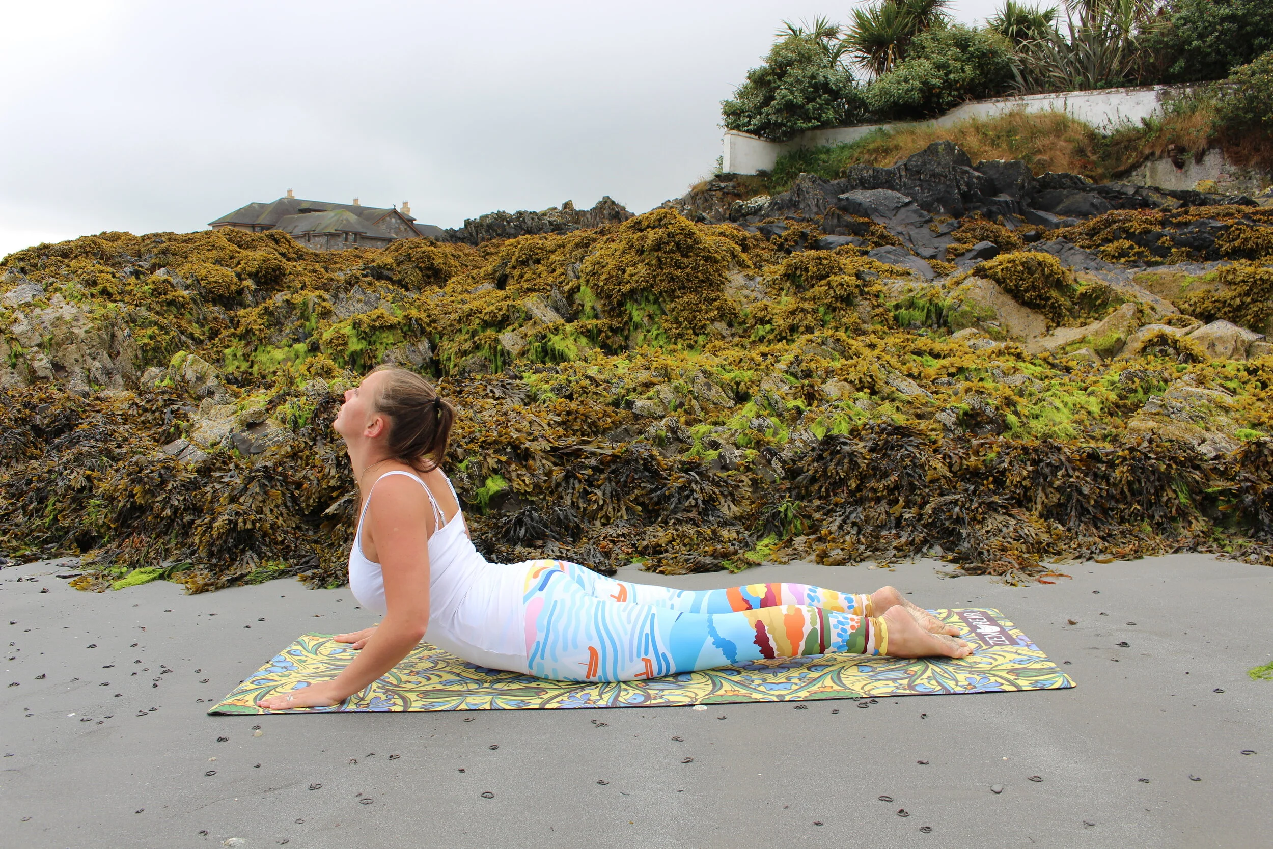 High Waist Yoga Leggings by Jessie Zhao 