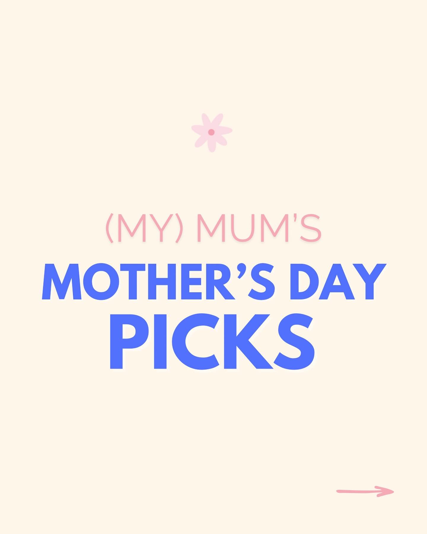 Each year in the lead up to Mother&rsquo;s Day my mum picks a few pieces from my online store that she thinks would make great gifts. 

This year&rsquo;s picks are comprised of lovely texture, vibrant colour and childhood nostalgia. 

If you&rsquo;re