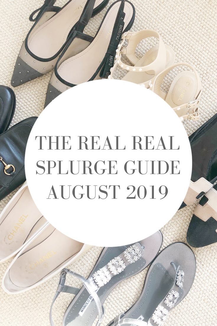 The Real Real Splurge Guide August 