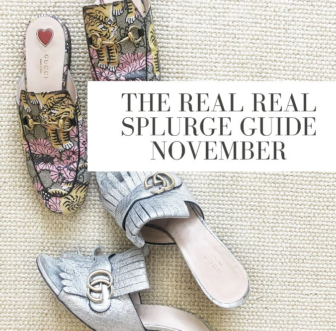 The Real Real Splurge Guide November