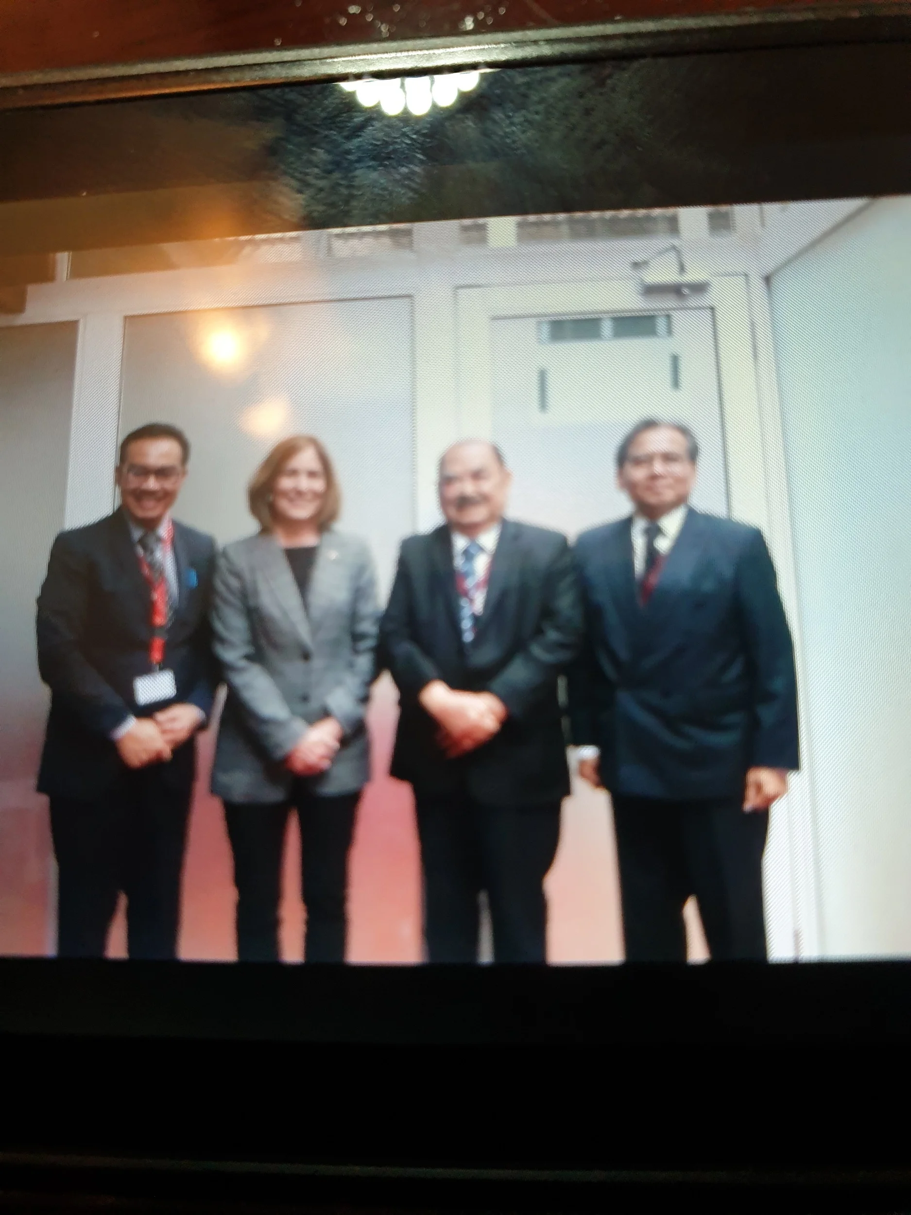 Bertemu Delegasi Amerika