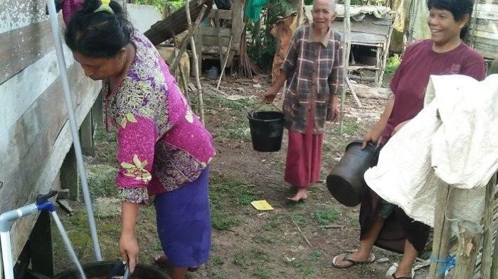 Desa Jejangkit Timur Membangun Instalasi Air Bersih 