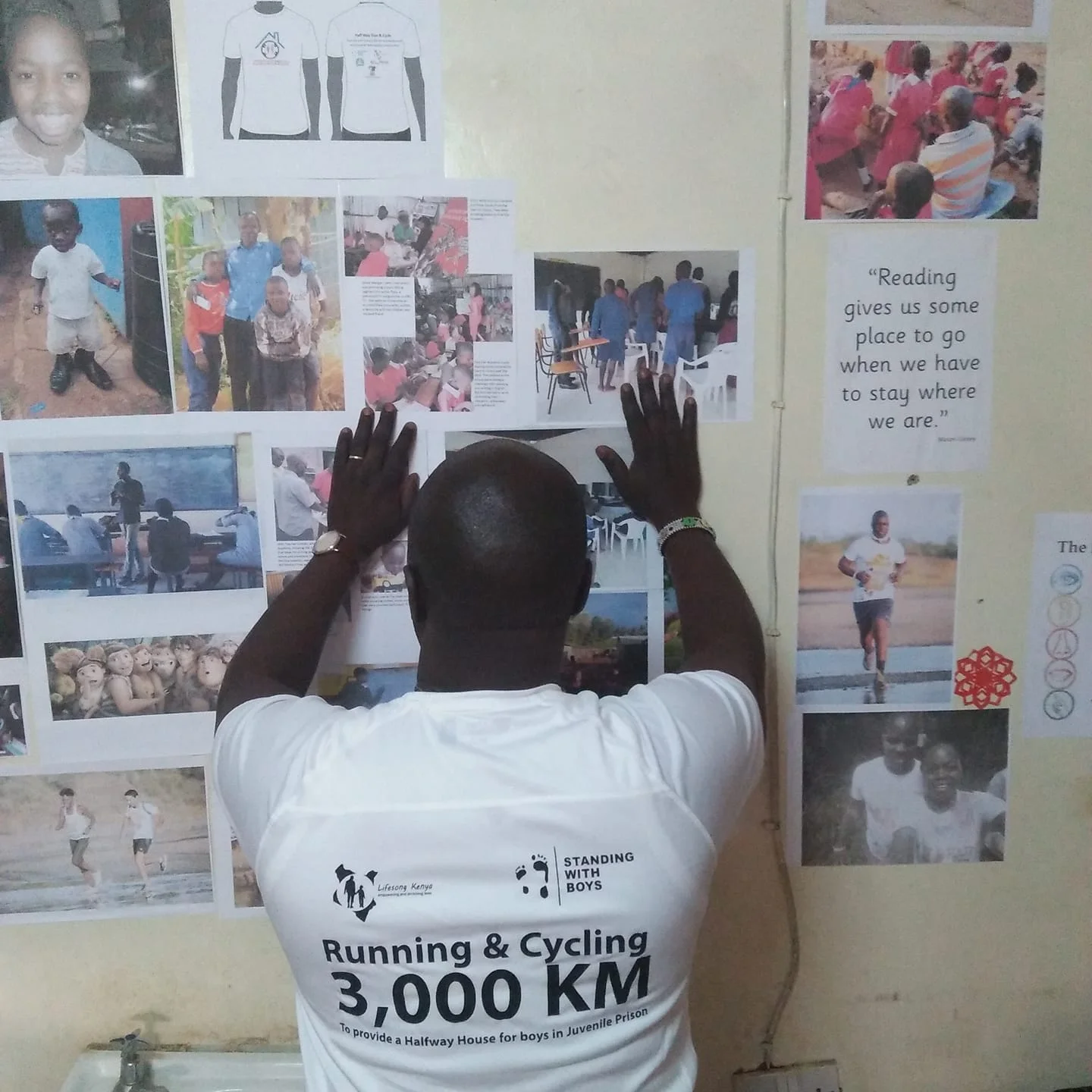 Standing with Boys Africa Director James Ouma