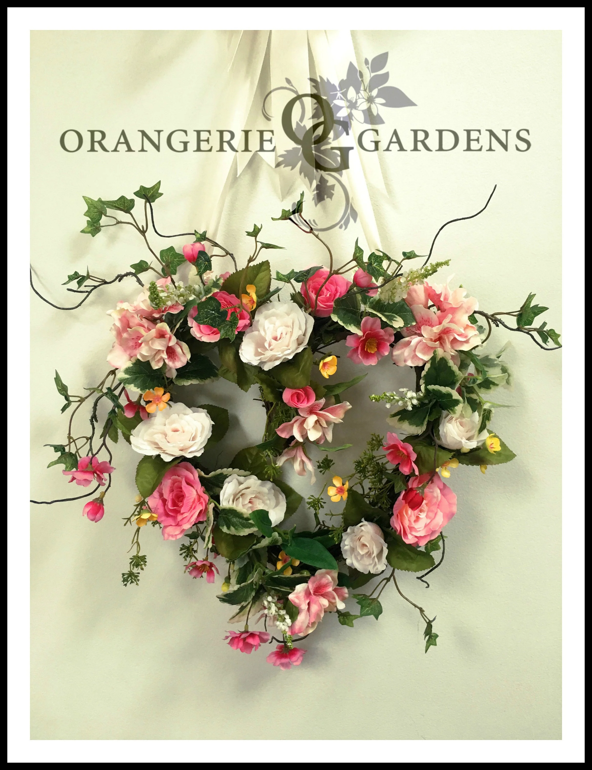 Romantic Rose Heart Wreath