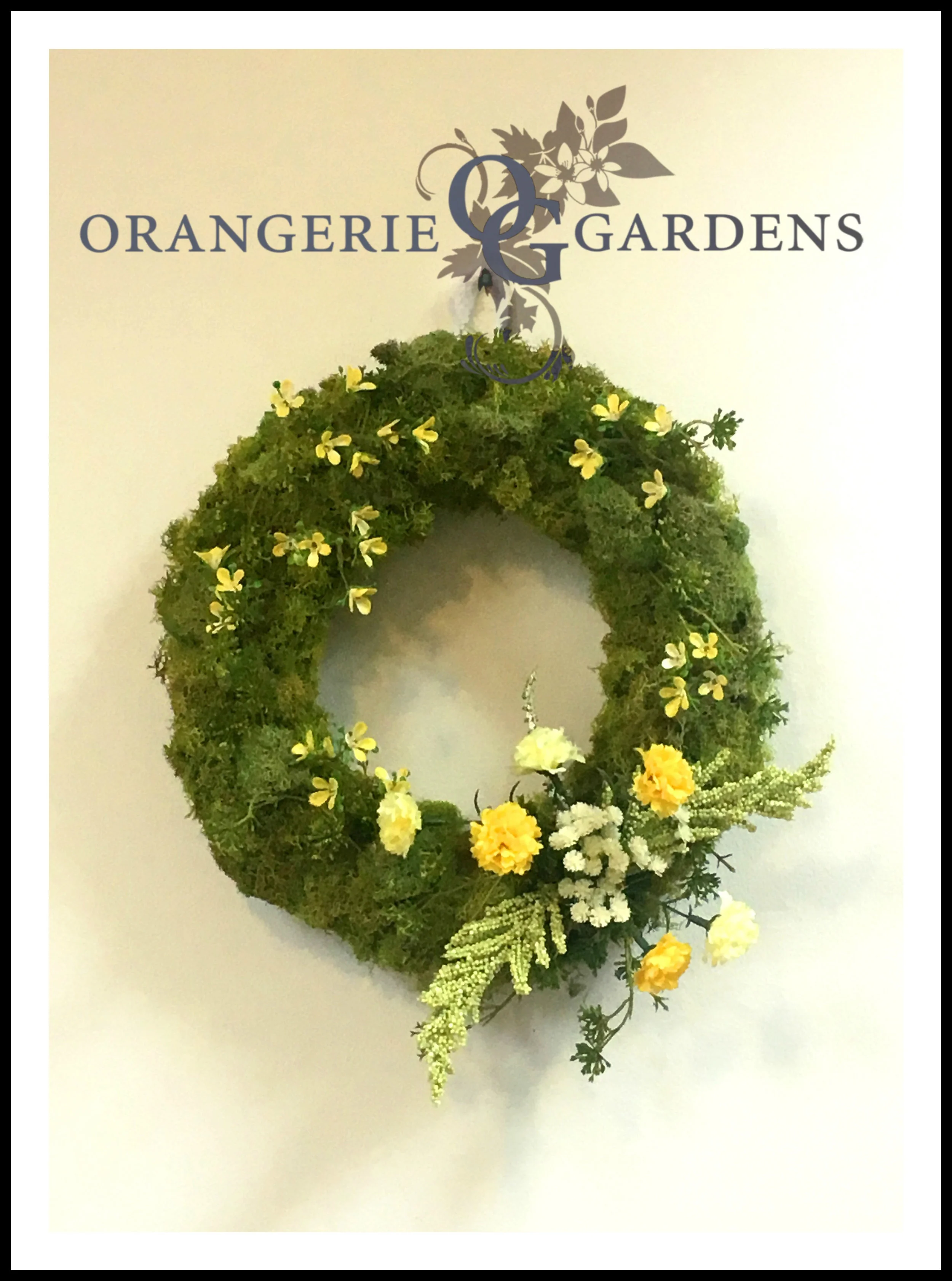Preserved Moss Spring Wreath