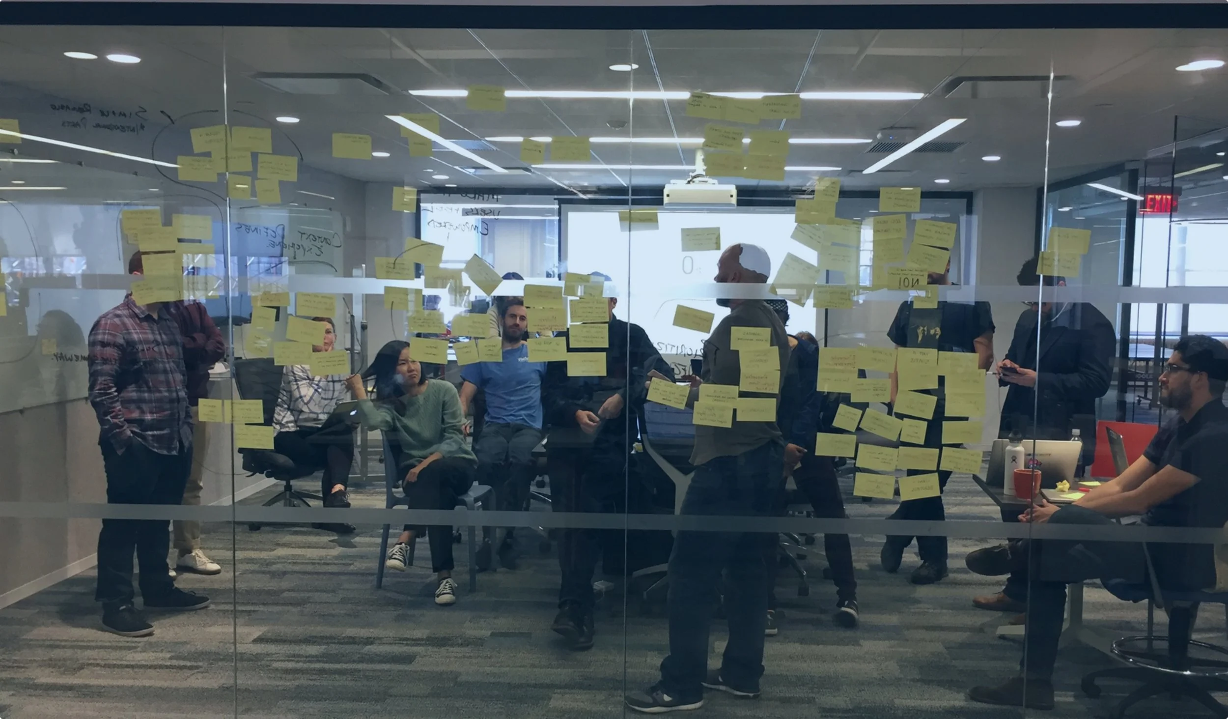 During a brainstorming session, we used Affinity Mapping to categorize the ideas of Designcraft’s principles.